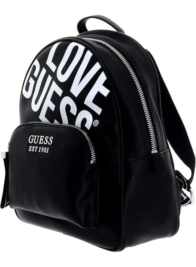 جس حقيبة ظهر نسائية من GUESS Noelle Elite باللون الأسود  - Image 2