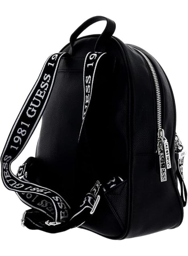 جس حقيبة ظهر نسائية من GUESS Noelle Elite باللون الأسود  - Image 4