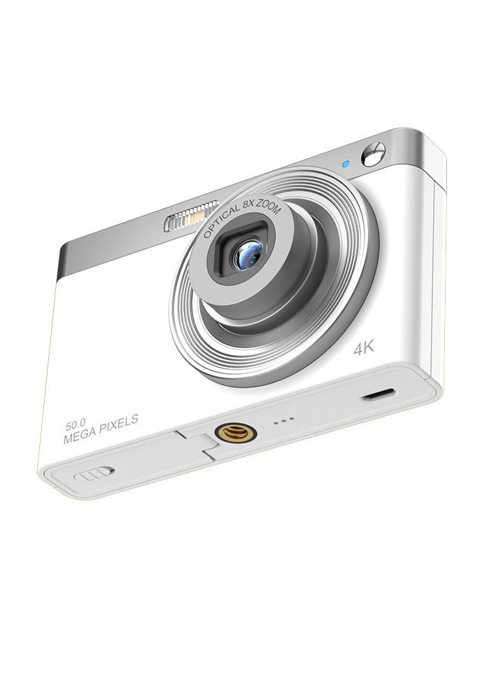 Generic - Compact 4K Digital Camera Video Camcorder 50MP 2.88Inch IPS Screen Auto Focus 16X Zoom Anti-shake Face Detact Smile Capture Built-in Flash with 32G Memory Card - Image 1