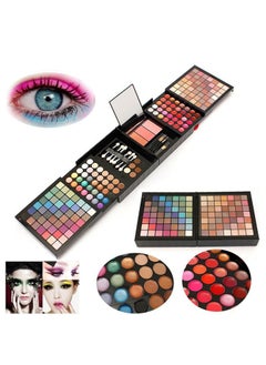 VERONNI 177 color eye shadow lip color powder blusher combination makeup plate facelift makeup set eye shadow plate  - Image 1