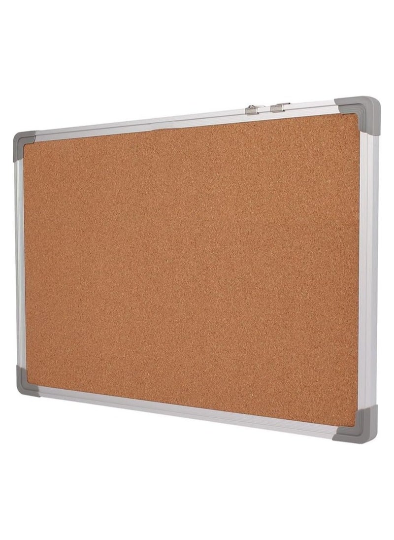 MARKQ Cork Board [60x45cm] Large Wall-Mounted Bulletin and Notice Board, Ideal for Home, Office, and School Decor  - Image 3