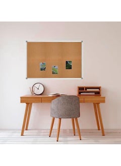 MARKQ Cork Board [60x45cm] Large Wall-Mounted Bulletin and Notice Board, Ideal for Home, Office, and School Decor  - Image 4