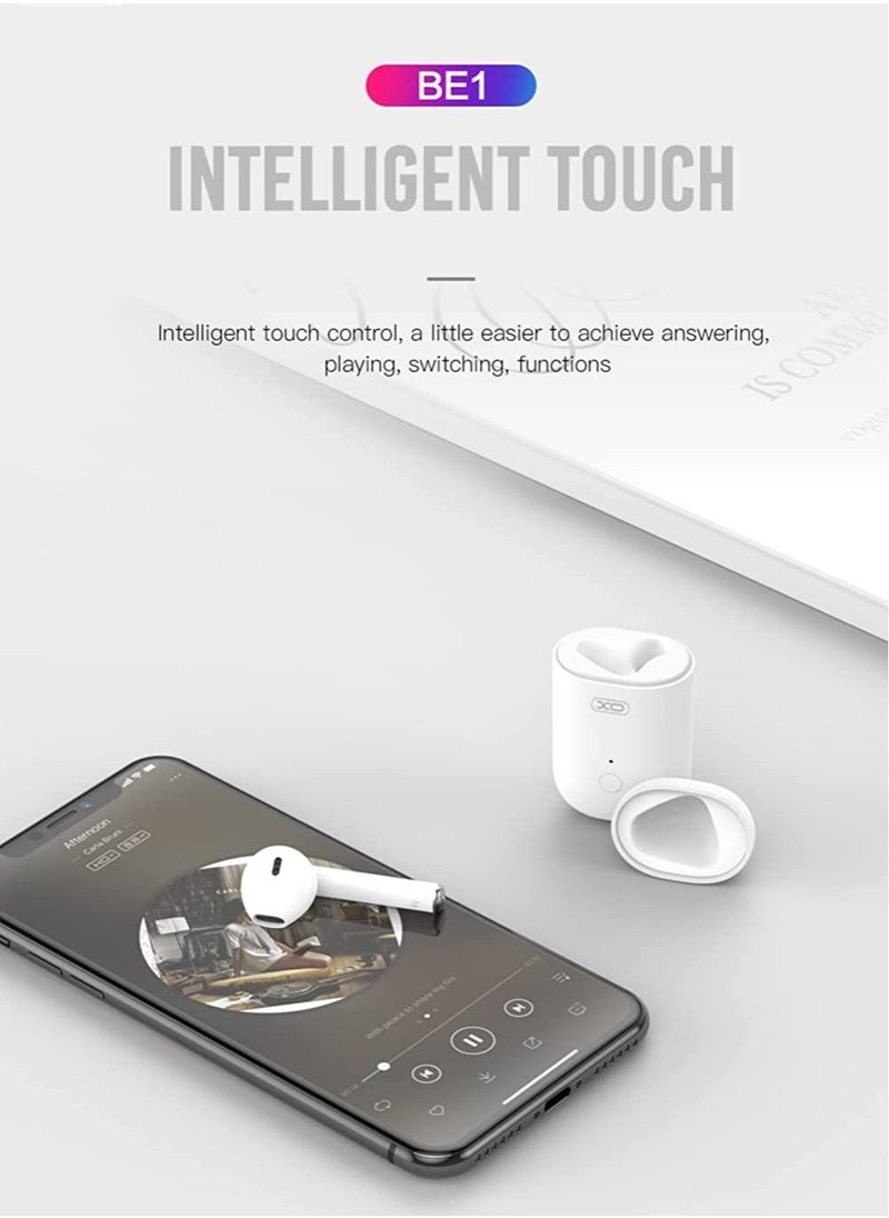 XO - XO BE1 Touch Wireless Bluetooth V5.0 Single-Ear Headset, with 150mAh Charging, Comfortable and Light weight. - Image 1