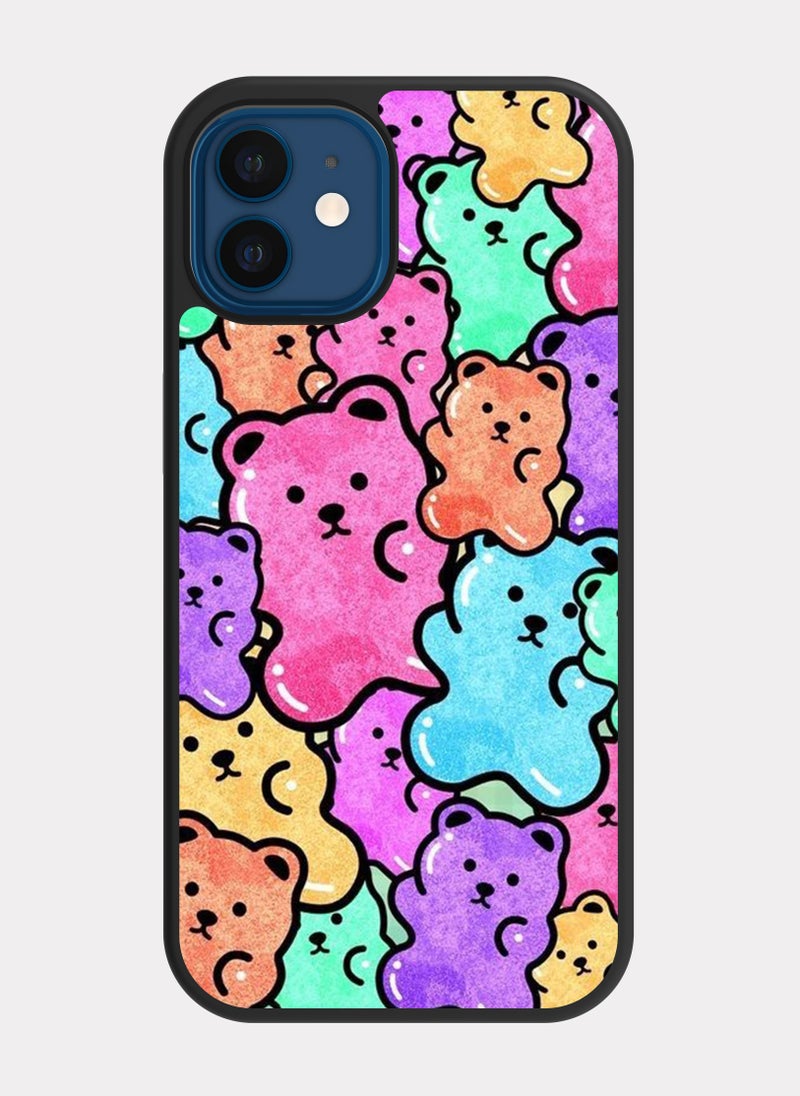 PXLAAT iPhone 12 case cover Bears - Image 1