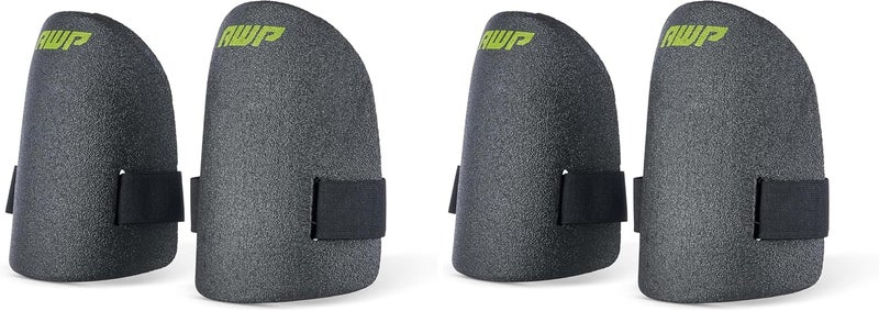 AWP Ultralight Knee Pad | Custom Molded Foam Work Knee Pads for Hardwood, Laminate, Tile, Landscaping, Gardening & More | One Size (Pack of 2) - Image 1