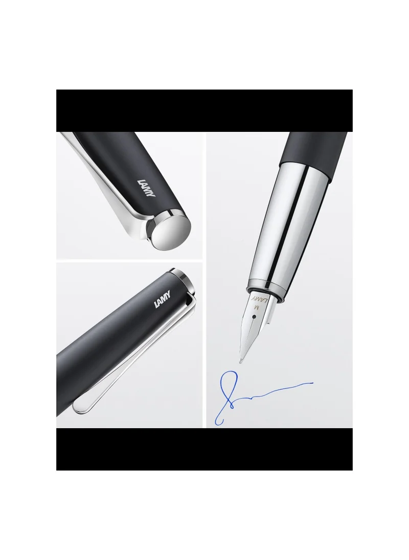 لامي LAMY Studio Black Fountain pen Medium Nib (67BK)