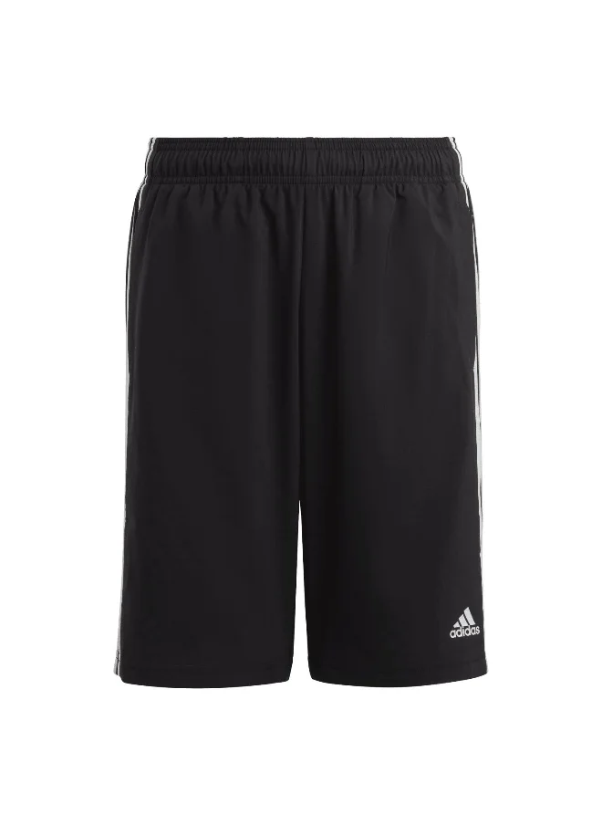 Adidas adidas U 3S Wn Short Black Training Shorts 7-8Y
