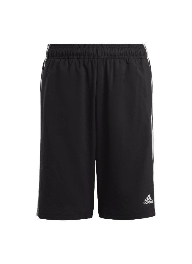 Adidas adidas U 3S Wn Short Black Training Shorts 7-8Y  - Image 2