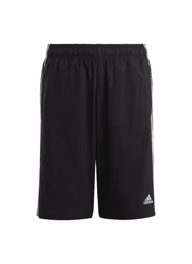 Adidas adidas U 3S Wn Short Black Training Shorts 7-8Y