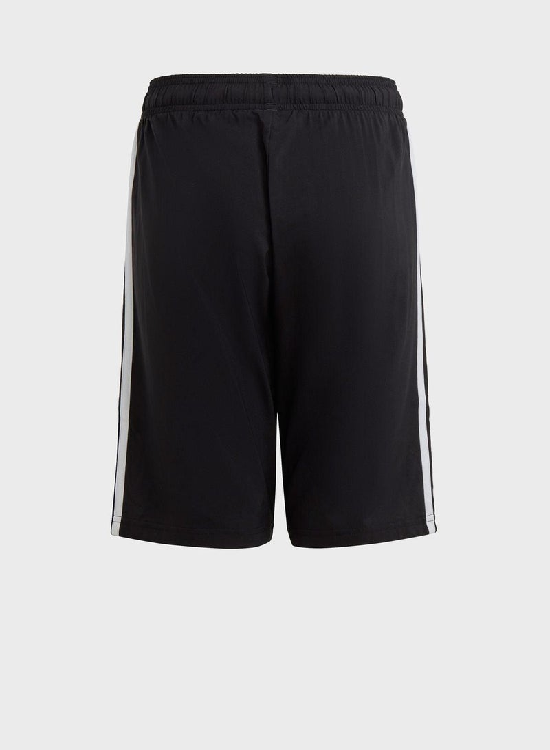 adidas شورت تدريب أسود قصير للأولاد 7-8 سنوات - Image 2