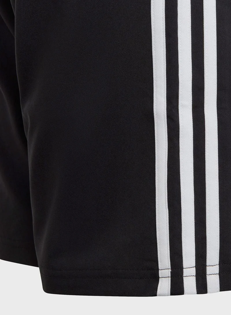 Adidas U 3S Wn Short Black Training Shorts 7-8Y