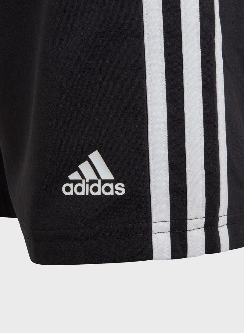 adidas شورت تدريب أسود قصير للأولاد 7-8 سنوات - Image 3