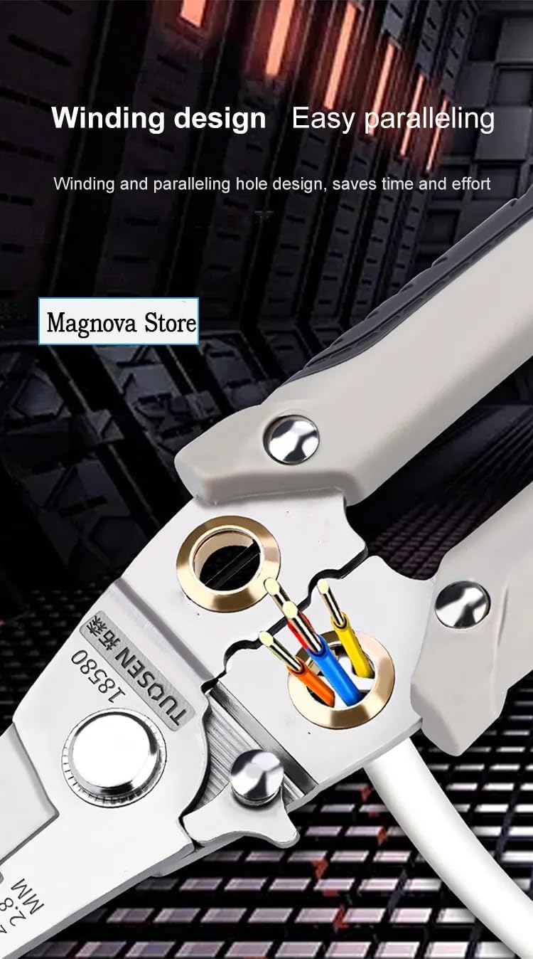 BBD kitchen shop Special Wire Stripper for Electrician Decrustation Pliers Multifunctional wire stripper and cutter wire cutter tool wire cutter stripper wire cutter plier WIRE STRIPPER - Image 5