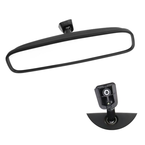 VKVXCLON Interior Rear View Mirror Compatible With Hyundai 11-23 Elantra,Sonata,Santa Fe,Tucson,Veloster,Kia 10-23 Forte,Optima,Forte5,Rio,K5,Sedona,Sportage Sorento,Soul,Day/Night Mirror 851013X100 - Image 1