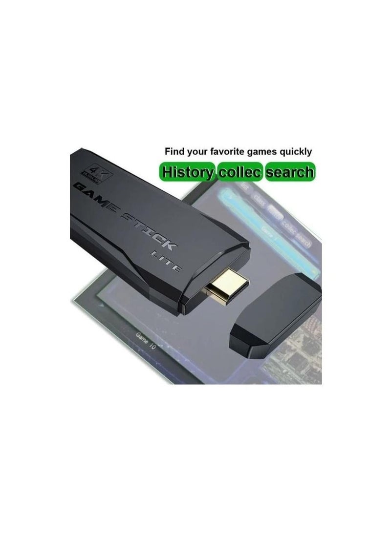 جهاز تشغيل العاب الفيديو الرقمية ريترو مع مع مخرج HDMI بدقة 4K مع أكثر 10000 كثر من لعبة كلاسيكية مدمجة مع ذراعي تحكم مريحتين وخاصية التوصيل والتشغيل - Image 4