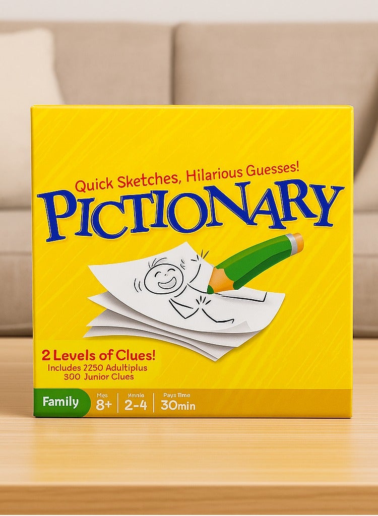 بيكشيناري حفلة لعبة إنجليزية للكبار لعبة إنجليزية ترفيهية مضحكة لعبة لوحية إنجليزية للكبار لعبة تخمين ورسم للأصدقاء حفلة للأصدقاء - Image 3