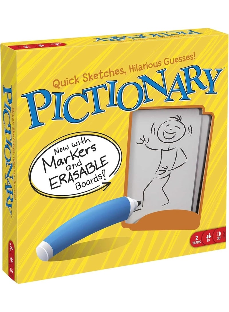 بيكشيناري حفلة لعبة إنجليزية للكبار لعبة إنجليزية ترفيهية مضحكة لعبة لوحية إنجليزية للكبار لعبة تخمين ورسم للأصدقاء حفلة للأصدقاء - Image 1