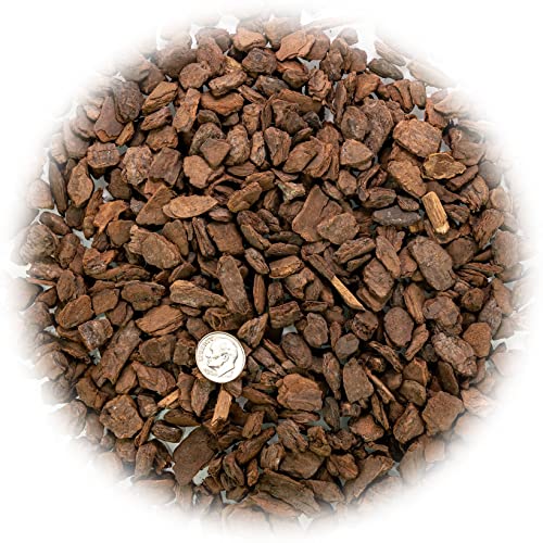 Gardenera Premium Grade New Zealand Pinus Radiata Bark by Gardenera - Organic Hand Mixed New Zealand Pine Bark for Orchids - Medium Chips 9-12mm - 2 Quart - Image 2