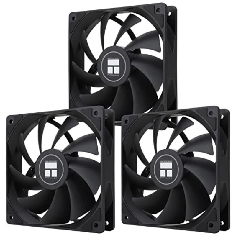 TL-C12C X3 مروحة وحدة المعالجة المركزية مقاس 120 مم، مروحة كمبيوتر صامتة 4pin PWM مع محمل S-FDB، مروحة تبريد تصل إلى 1550 دورة في الدقيقة 3 كميات - Image 1