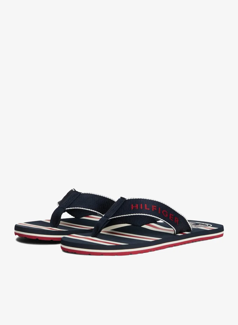 Tommy Hilfiger  Global Stripe Logo Flip-Flops for Men | Best Price UAE