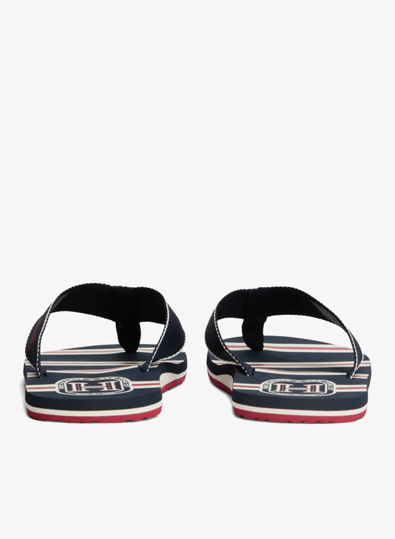 Tommy Hilfiger  Global Stripe Logo Flip-Flops for Men | Best Price UAE