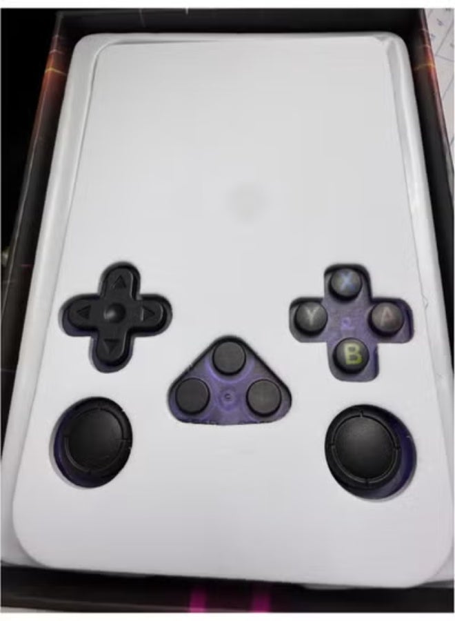 JAJEEK J36 Ultra 3.5-Inch Portable Retro Game Console – 20,000+ Built-in Classic Games, 64GB Memory Card, IPS Display, Dual Player Support, 20+ Emulators, 3000mAh Rechargeable Battery Handheld Console – Purple - Image 4