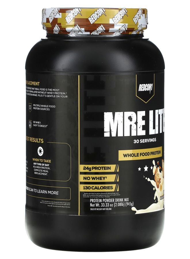 REDCON1 MRE Lite Whole Food Protein Banana Nut Bread 2.08 lb (945 g) - Image 2