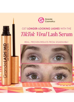 Grande Cosmetics GrandeLASH-MD Lash Enhancing Serum, 4 ml - 6-week starter supply  - Image 2