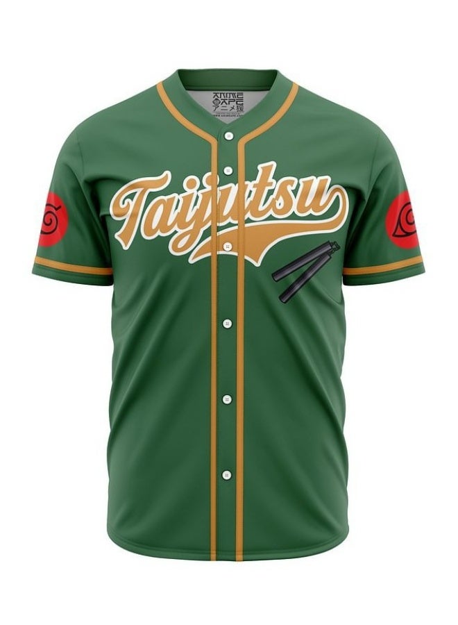 Summer Button Loose Baseball Jacket Short Sleeves - Image 1