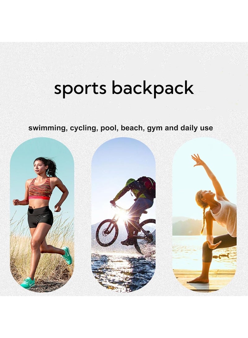 Generic Dry and Wet Separation Swim Drawstring Sports Bag - Professional Athletic Tote - Image 5
