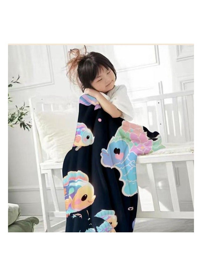 general Flannel thin blanket (warm and comfortable, suitable for sleep, gaming, dust removal and sandproof) 150cm*200cm - 1176 - Image 3