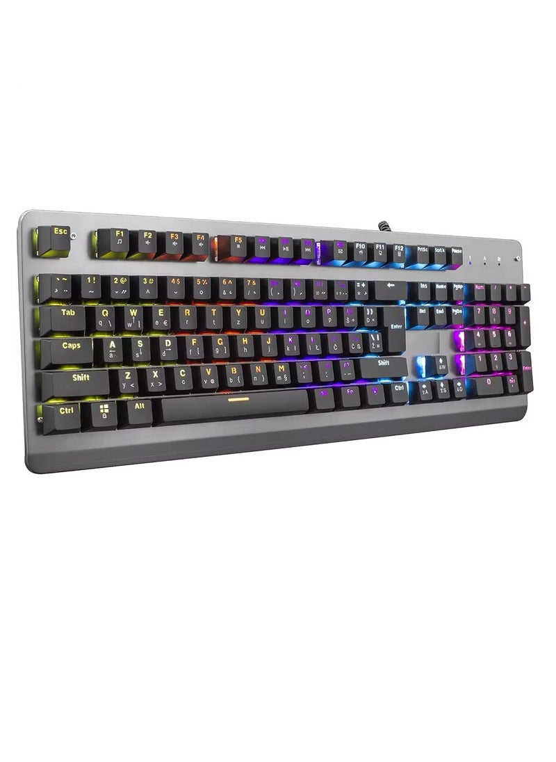Avalon - Gaming Keyboard - RGB with 26 blue keys for smooth and responsive keystrokes, for PC gamers - Image 1