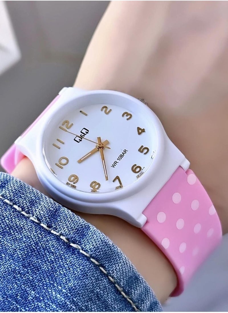 Q&Q Women's Waterproof Plastic Band Wristwatch  - Image 1