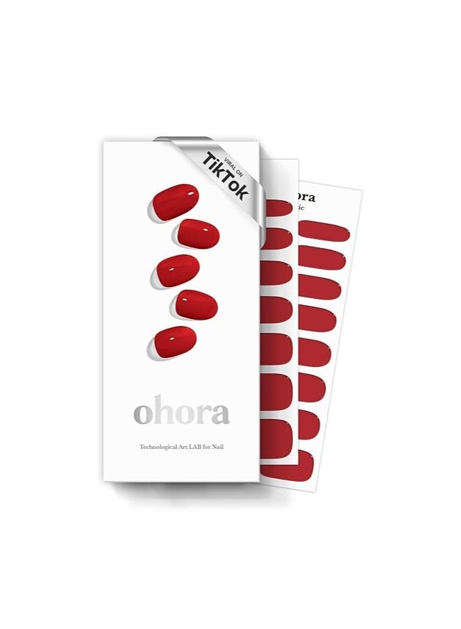 Ohora Gel Nail Strips Pro-Finish Gel Addict 30units - Image 2