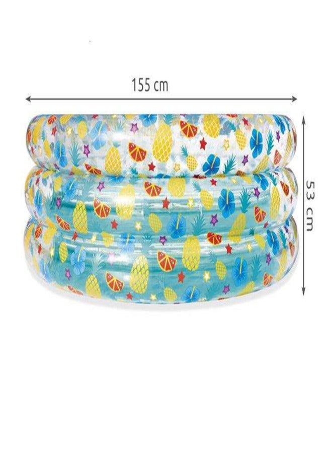 بست واي مسبح سي لايف شفاف 150×53 سم -26-51045 - Image 1