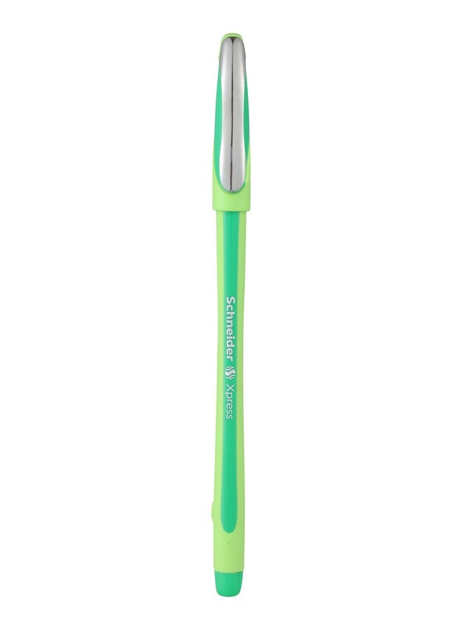 Luxor Schneider Fineliner Xpress | Fineliner | 0.8 mm Tip |Cap off 2-3 Days | Ink Colour Green |German Technology - Image 3