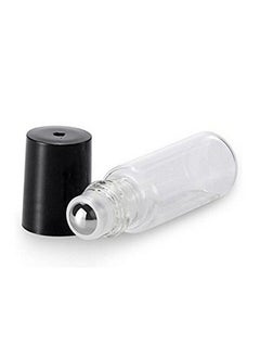 6Pcs 5Ml/0.1Oz Mini Empty Refill Clear Glass Essential Oil Rollon Bottles With Stainless Steel Roller Balls And Black Cap Travel Sample Packing Jar Pot Makeup Cosmetic Lip Balm Storage Holder - pzsku/ZAAA88311713F0A5CE3B4Z/45/_/1683269827/500de57d-a9ff-4ae9-9393-6ff71fdd39d4