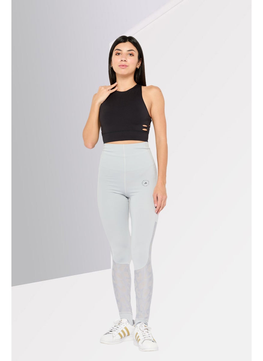 adidas By Stella McCartney - Women Sportswear Fit Brand Logo Tanning Top, Black - Image 1