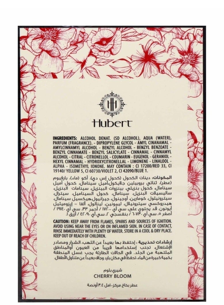 HUBERT EDP CHERRY BLOOM 100ML - Image 3