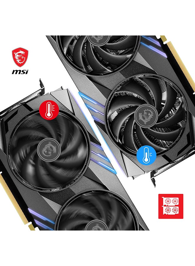 GeForce RTX 4060 Ti Gaming X 16G Graphics Card - NVIDIA RTX 4060 Ti, 16GB GDDR6 Memory, 18Gbps, PCIe 4.0, Twin Frozr 9, RGB, DLSS3 Black