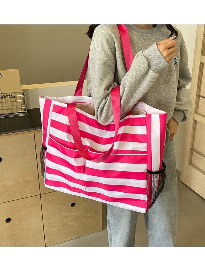 Beach Bag for Women, Waterproof Beach Tote Bag with Zipper, Bags for women, Tote Bags for Shopping  - Image 2