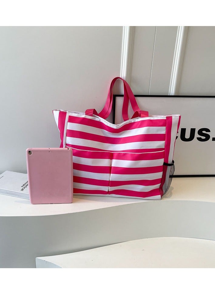 Beach Bag for Women, Waterproof Beach Tote Bag with Zipper, Bags for women, Tote Bags for Shopping  - Image 3