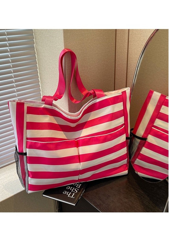 Beach Bag for Women, Waterproof Beach Tote Bag with Zipper, Bags for women, Tote Bags for Shopping  - Image 5