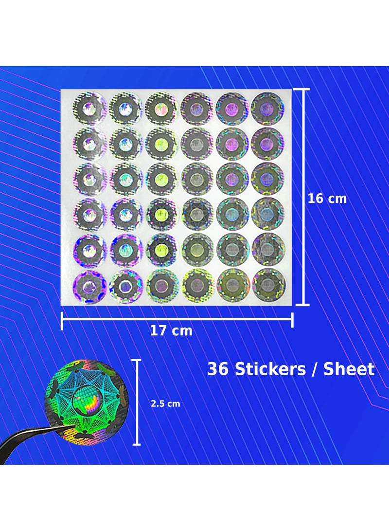 360 pcs Anticounterfeiting Hologram seal sticker - Image 3