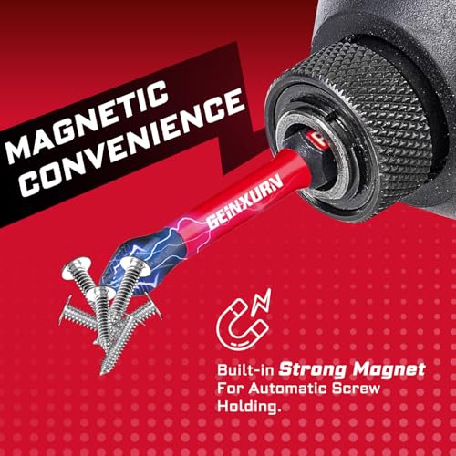 Geinxurn Impact Tough #2 Phillips 2 in. Anti-slip Head Insert Driver Bits,15Pack 1/4 Inch Hex Shank Cross Magnetic PH2 Screwdriver Bits Set - Image 5