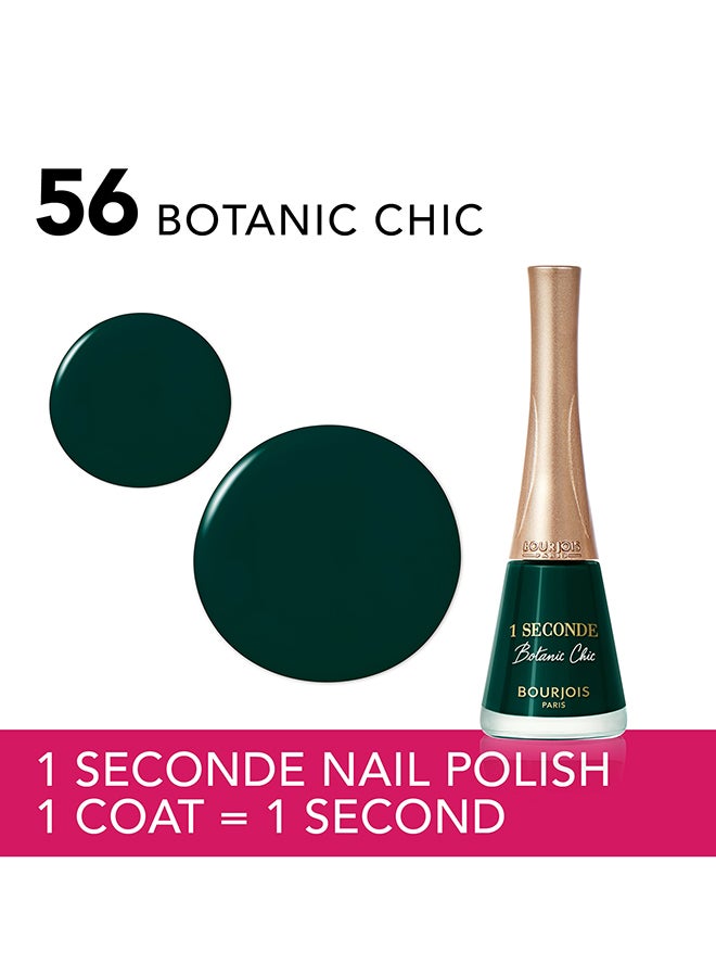 BOURJOIS PARIS 1 Seconde Nail Polish  56  Botanic Chic  - Image 2