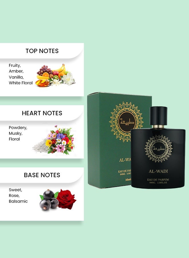 Atlantic Perfume Series Tabiea Al Wadi Arabic Perfume For Men & Women 100ML Luxurious Perfume Collection For Gents and Ladies - Image 2