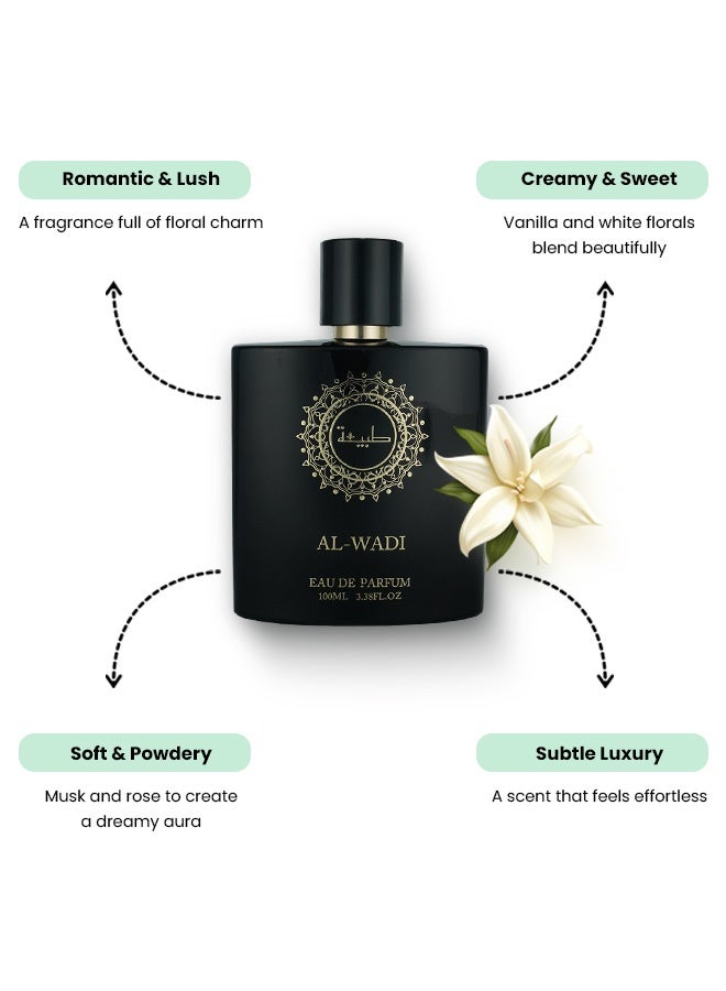 Atlantic Perfume Series Tabiea Al Wadi Arabic Perfume For Men & Women 100ML Luxurious Perfume Collection For Gents and Ladies - Image 3