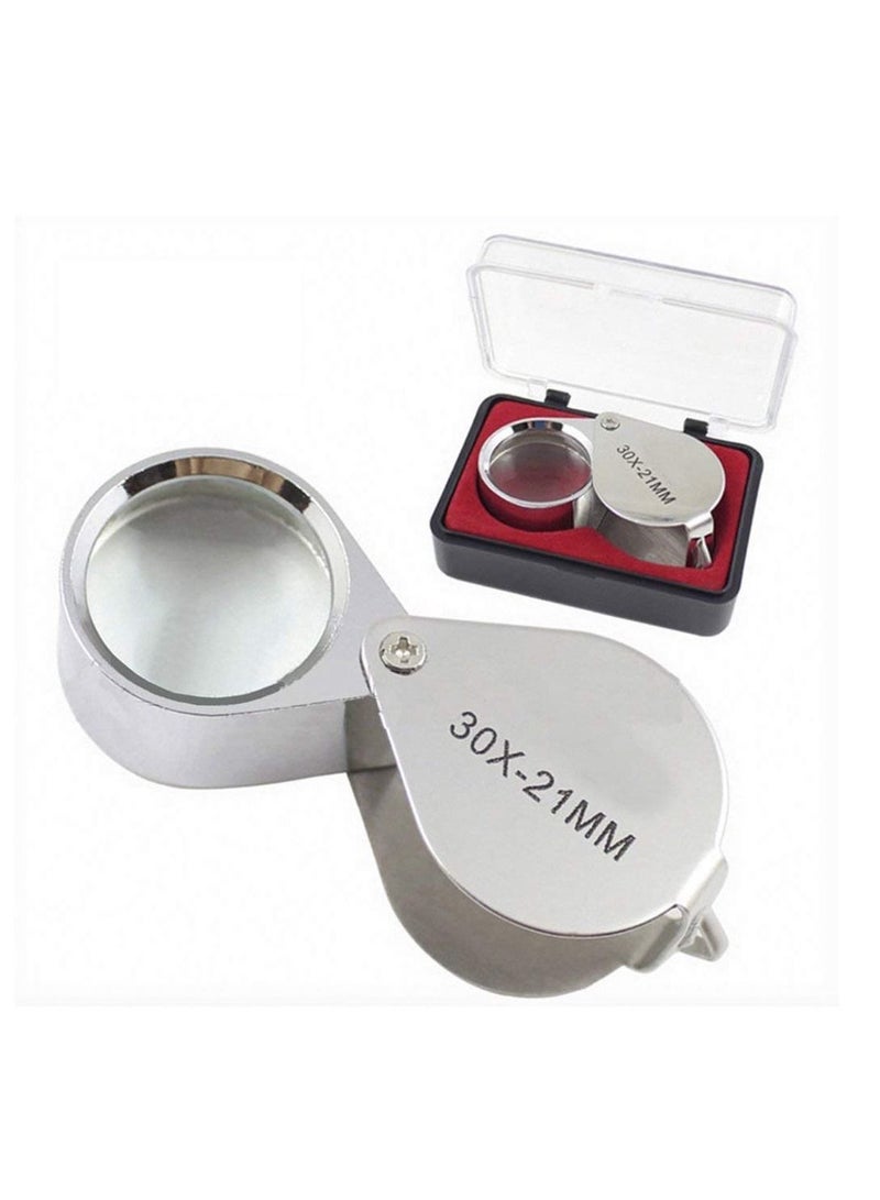 مجوهرات إضاءة الصمام المكبر الستائر ( 30x21mm ) - Image 2