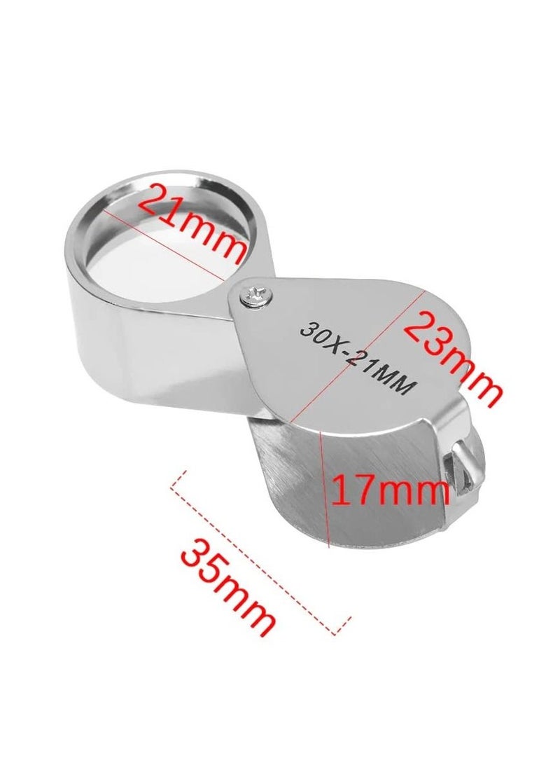 مجوهرات إضاءة الصمام المكبر الستائر ( 30x21mm ) - Image 5